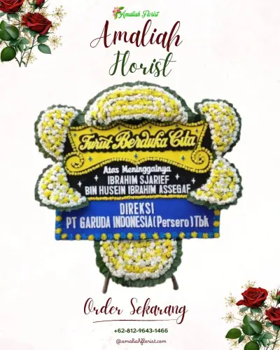 Papan Bunga Duka di Pagerharjo
